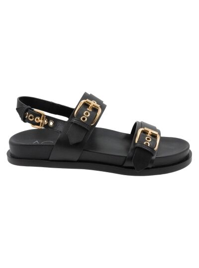 AGL Sandaal softy nero CRISTINA D690001PG