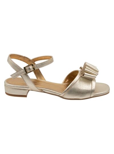 Kop en Staart Sandaal gold M8 FROU FROU
