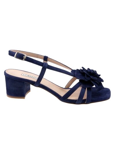 Cervone Sandaal camoscio navy BRIGITTA 