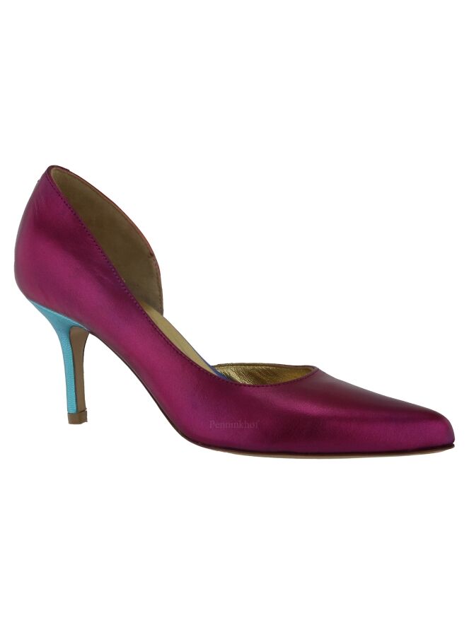 Kop en Staart pumps 41090 Paars bij Penninkhofmode.nl