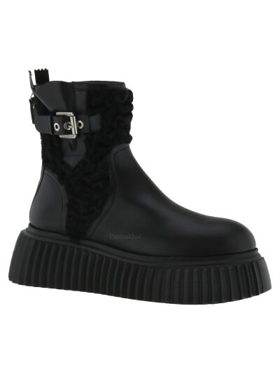 AGL Enkellaarsje nero nero IGGY WARM