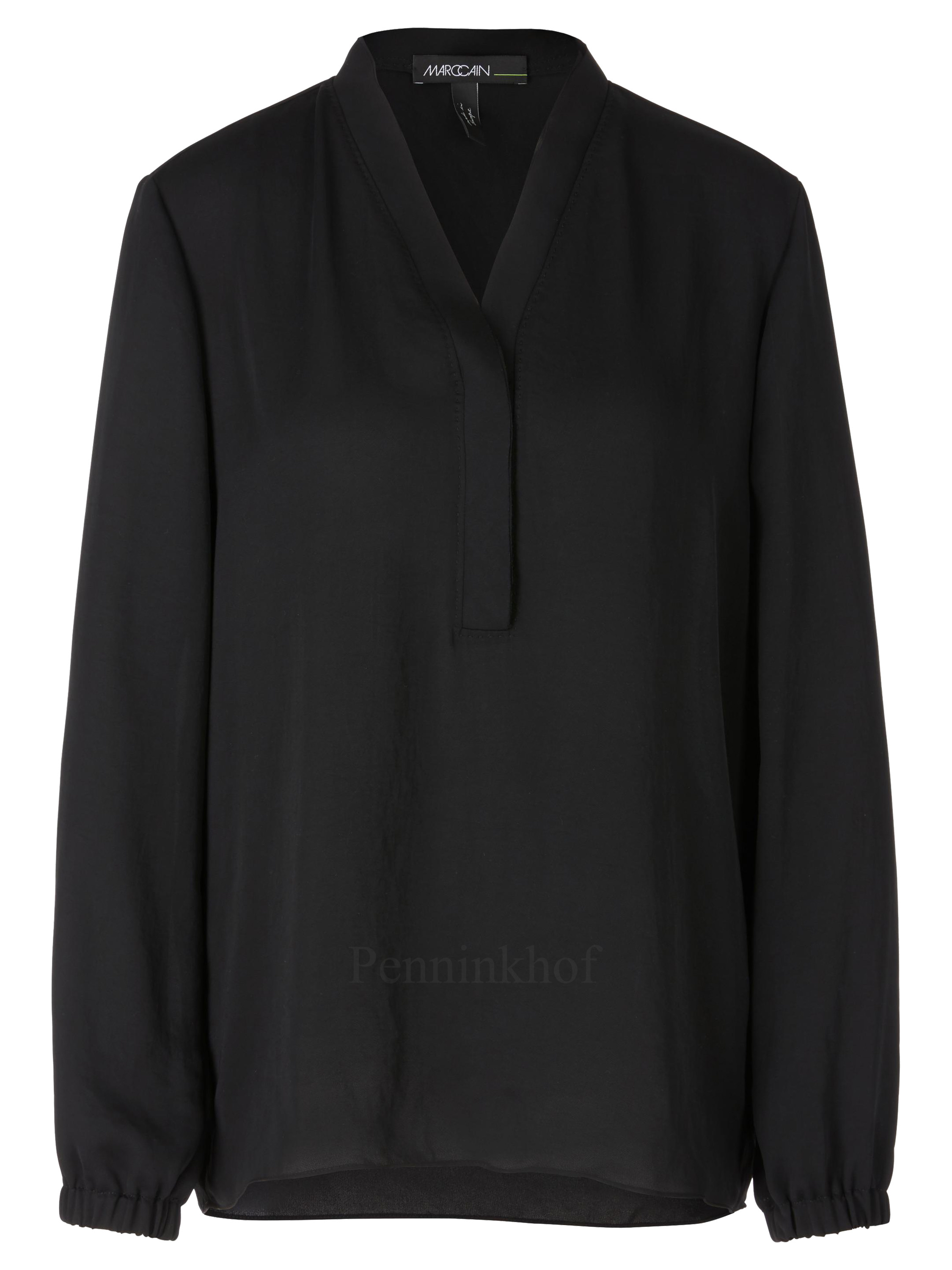 Marc Cain blouses E51.03 W10 Black by Penninkhoffashion