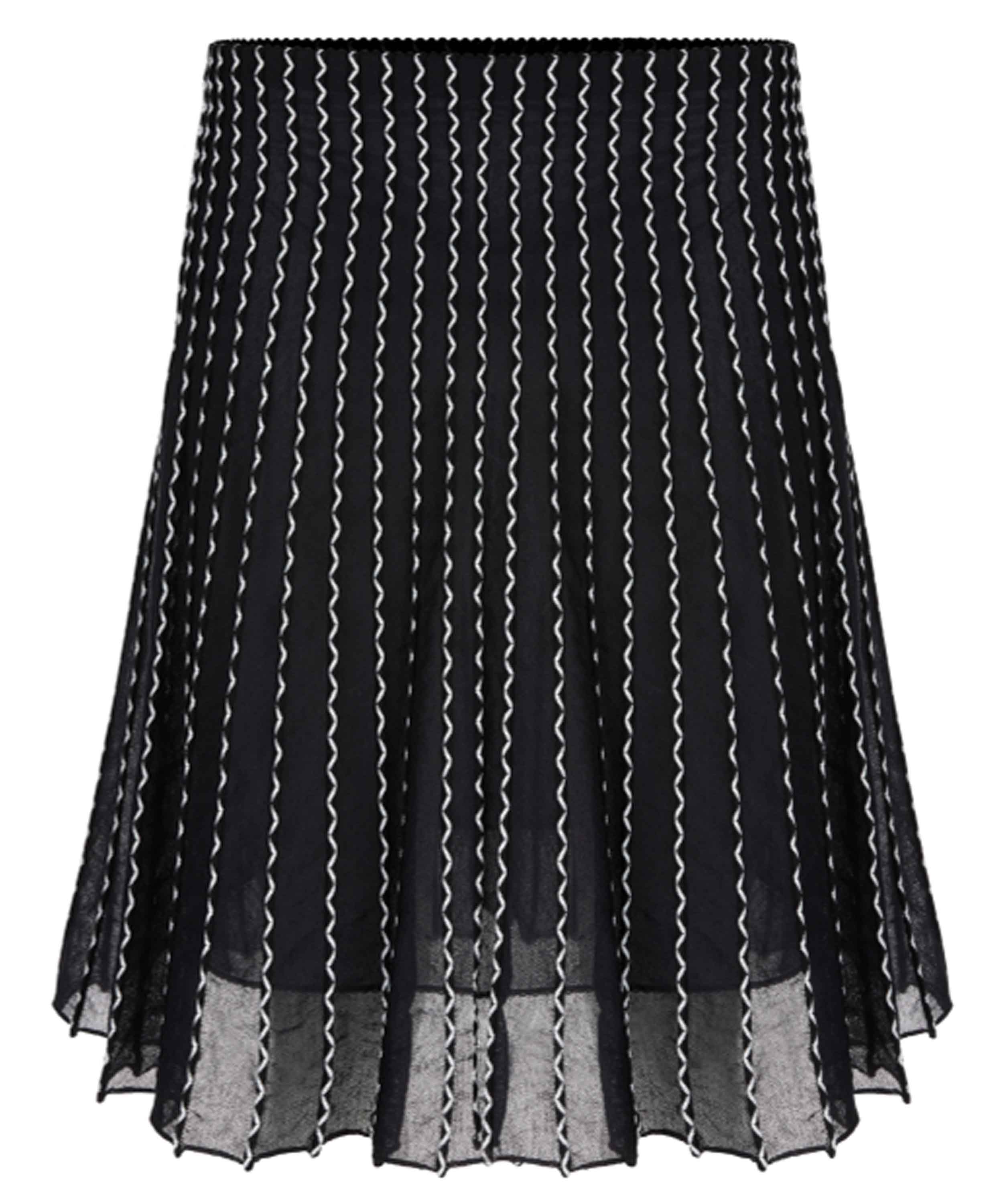 Marc Cain skirts KC7121 M07 Blue by Penninkhoffashion.com Marc Cain skirts KC7121 M07 Blue by Penninkhoffashion.com