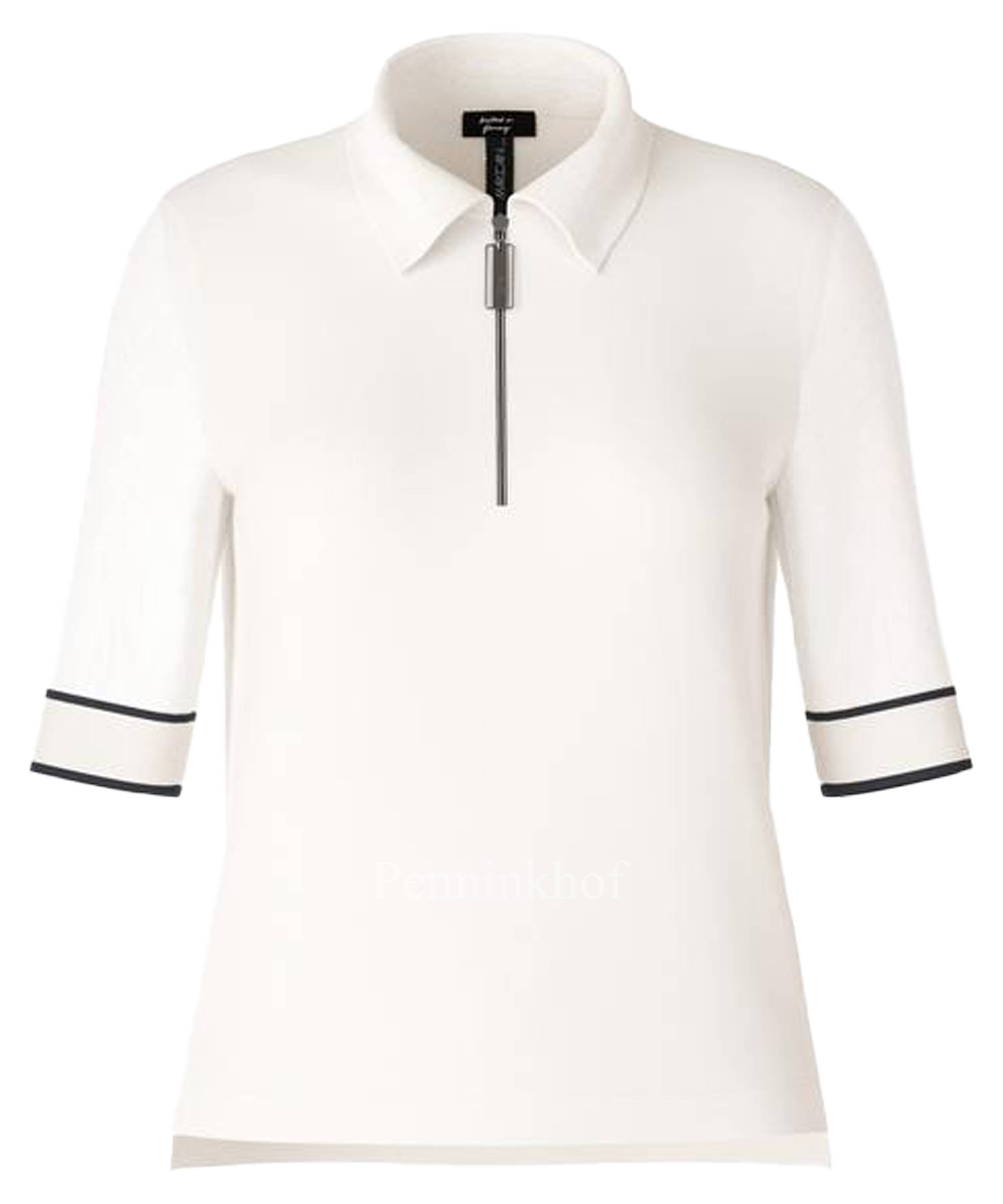Marc Cain shirts SS 53.01 M07 White by