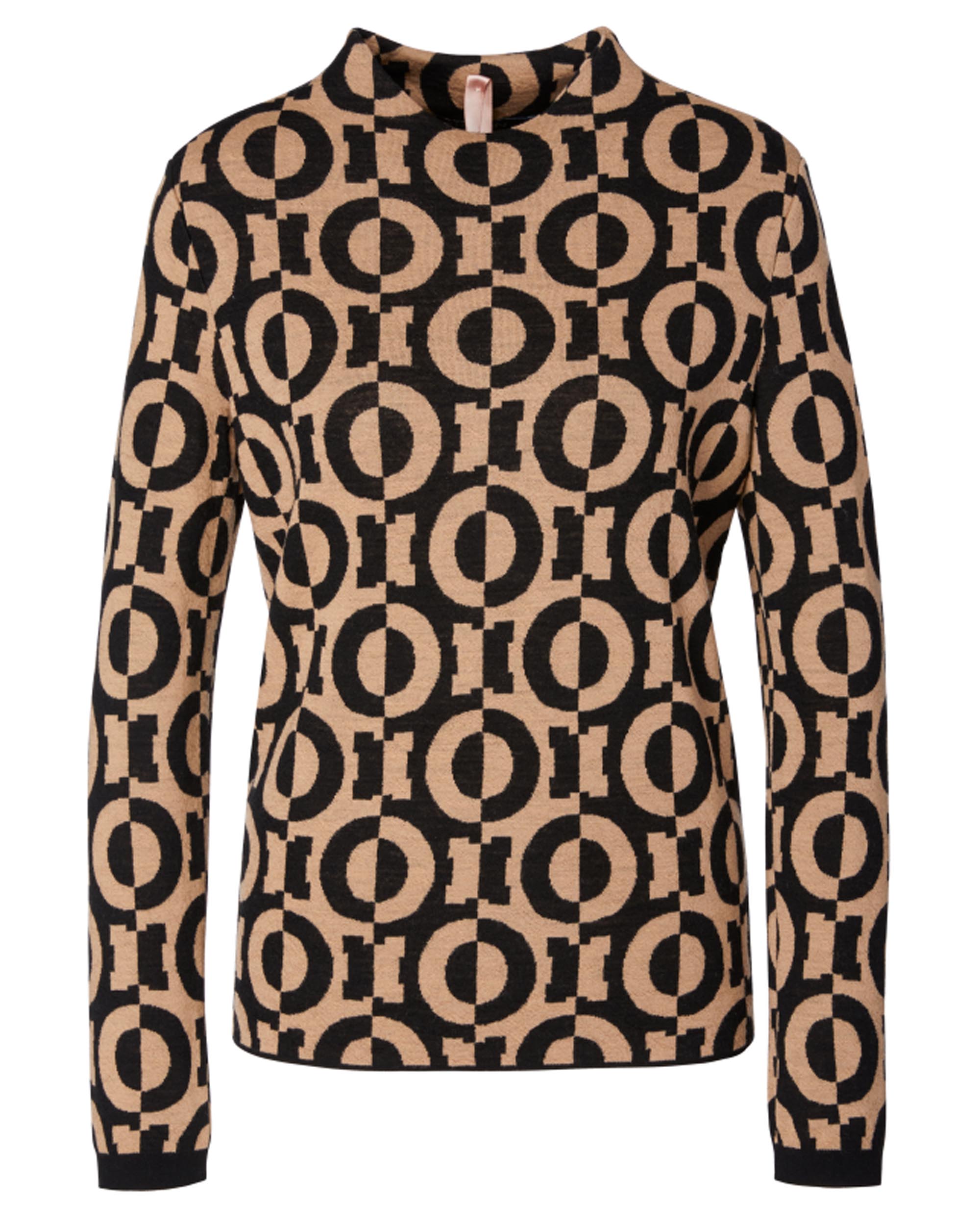 Marc Cain pullovers MA4104 M62 Camel bij Penninkhofmode.nl Marc Cain pullovers MC4127 M19 Zwart bij Penninkhofmode.nl