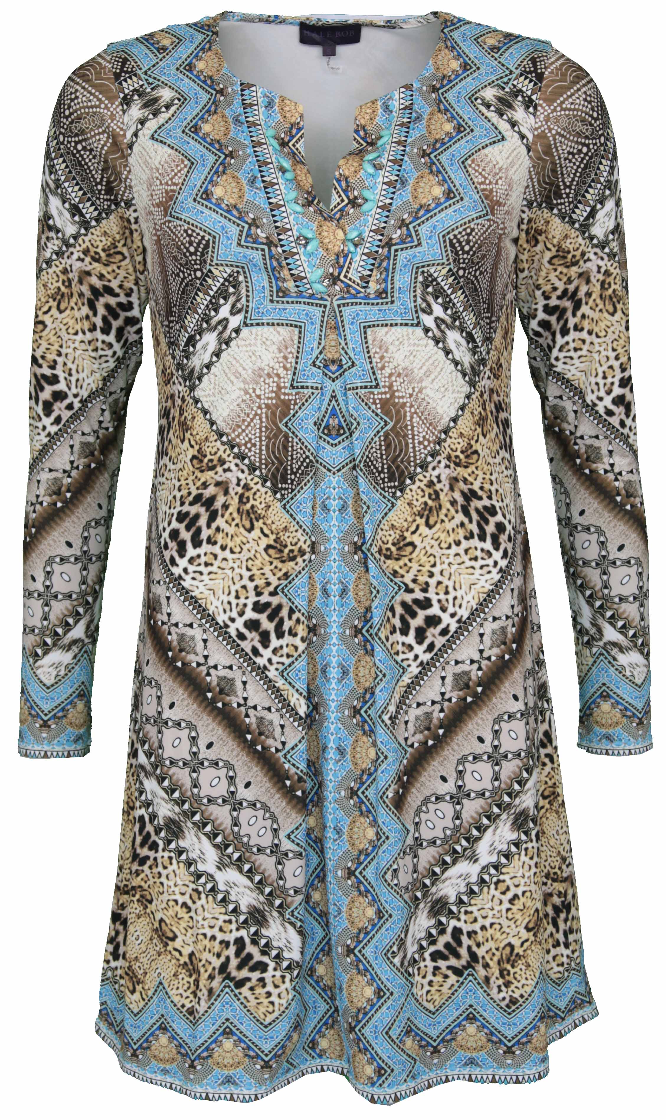 Hale Bob tunics 75HS6367 Beige by Penninkhoffashion