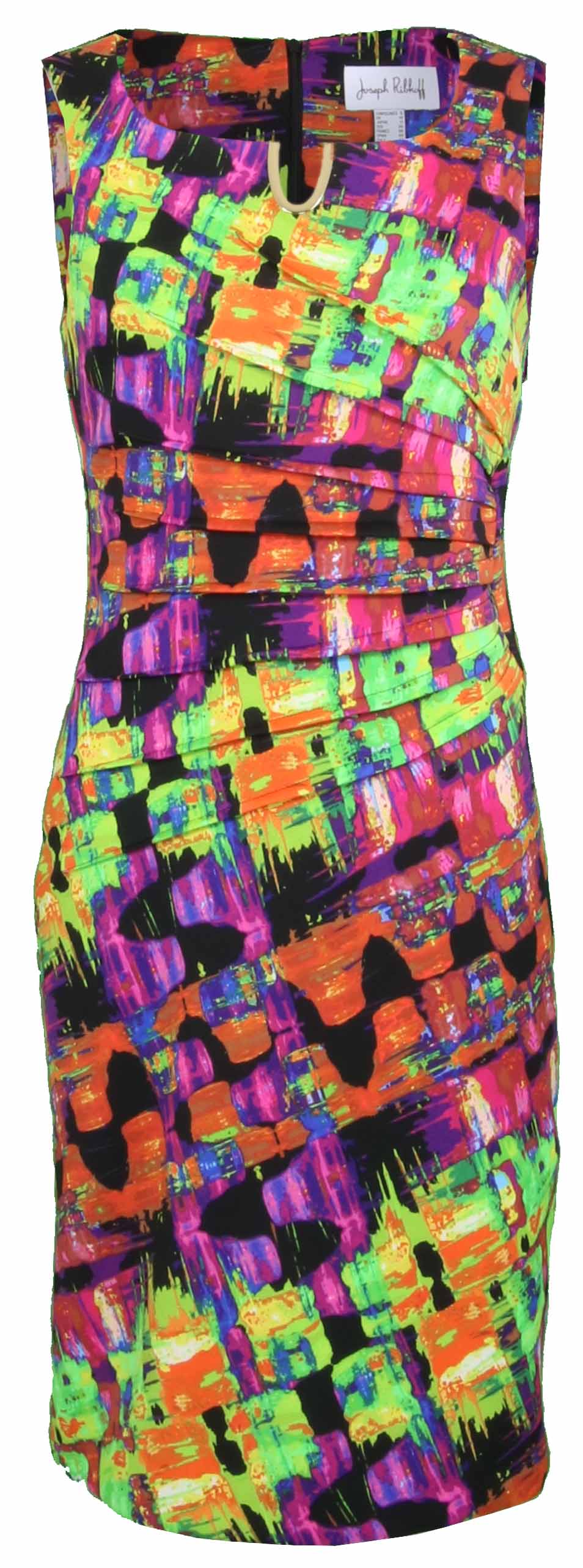 Joseph ribkoff multi coloured dress hotsell