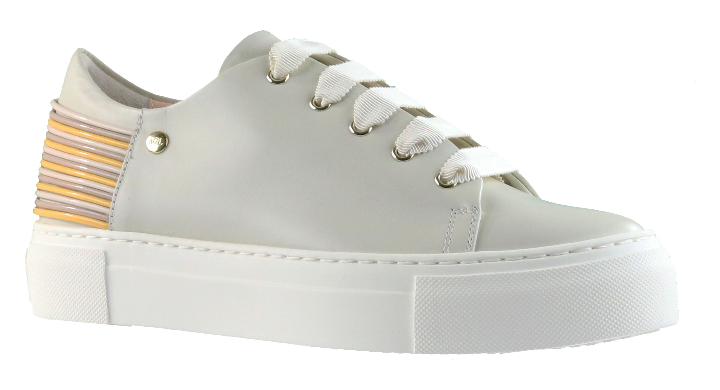 AGL sneakers D925229PGK Beige bij Penninkhofmode.nl