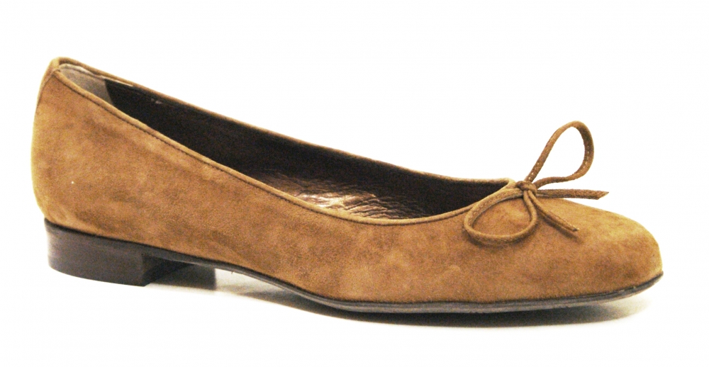 Mauro Teci ballerinas 5128A466 Cognac by Penninkhoffashion.com