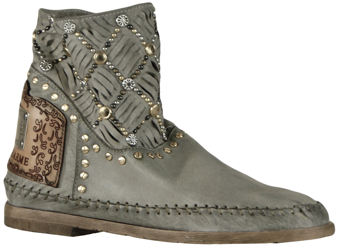 Karma of Charme ankle boots JEWEL Grey by Penninkhoffashion.com