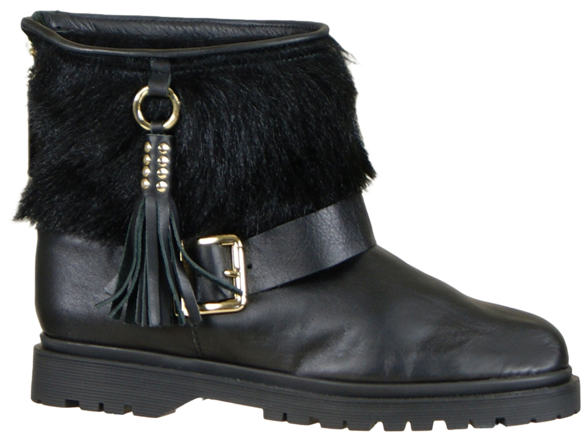 Lauw Beeldhouwer Word gek Cha Ibiza ankle boots 550 CABRA MIXED LOW Black by Penninkhoffashion.com