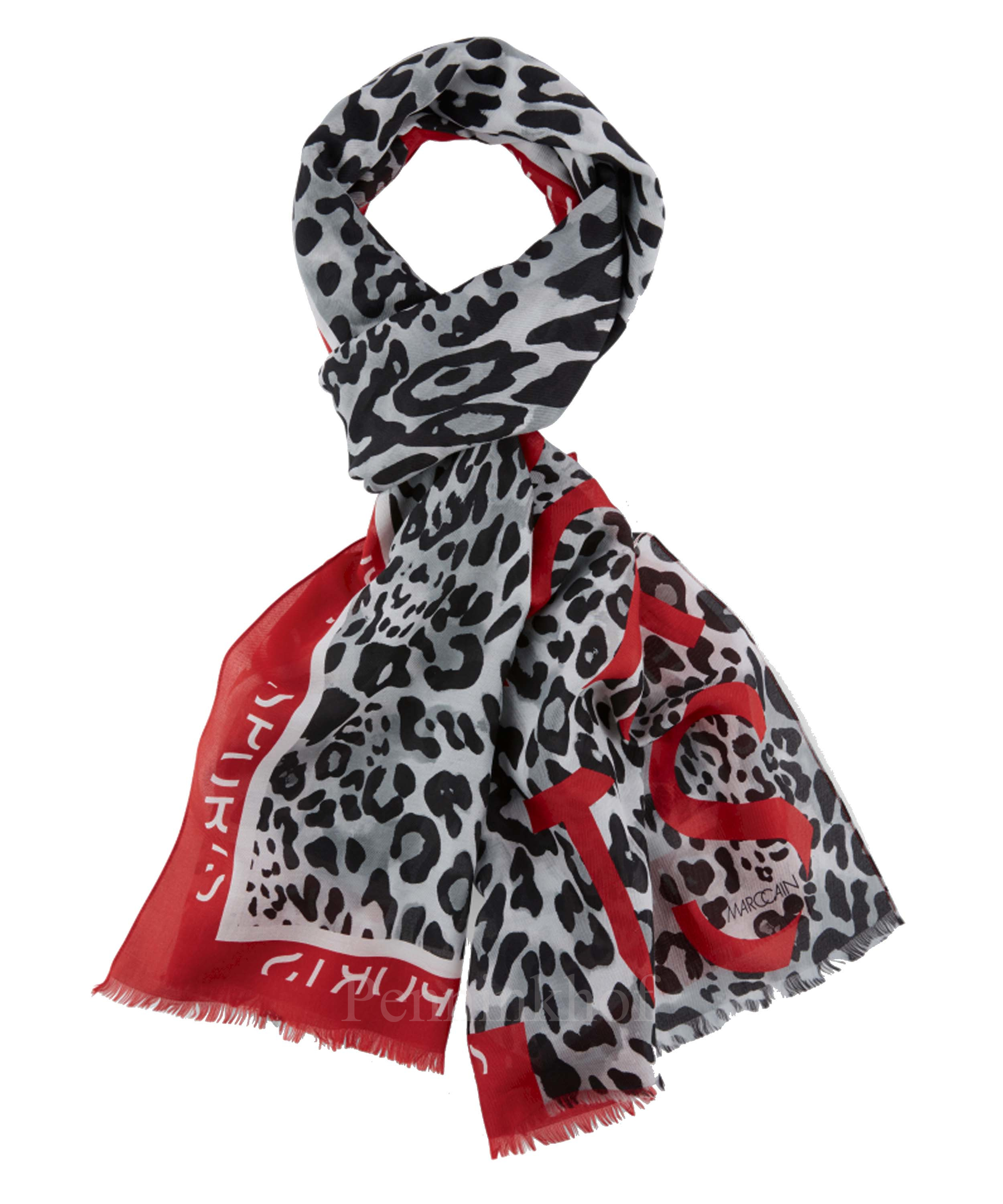 Marc Cain scarves PSB407 Z07 Red by